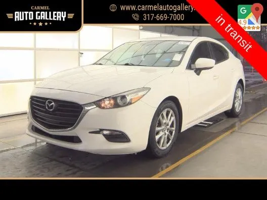 White 2017 Mazda Mazda3 Sport for sale in Carmel, IN