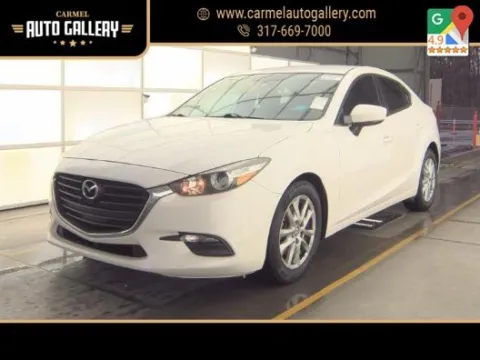White 2017 Mazda Mazda3 Sport for sale in Carmel, IN