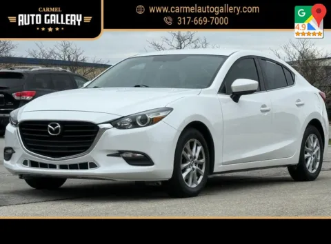 White 2017 Mazda Mazda3 Sport for sale in Carmel, IN