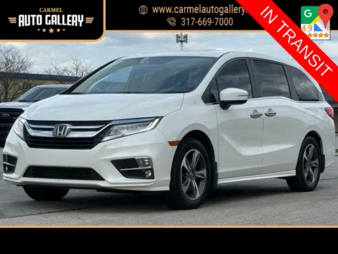White 2018 Honda Odyssey Touring for sale in Carmel, IN