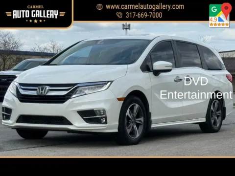 White 2018 Honda Odyssey Touring for sale in Carmel, IN
