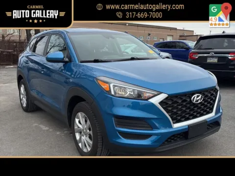 Blue 2019 Hyundai Tucson SE for sale in Carmel, IN