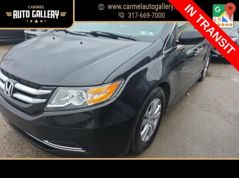 Black 2016 Honda Odyssey EX-L for sale in Carmel, IN