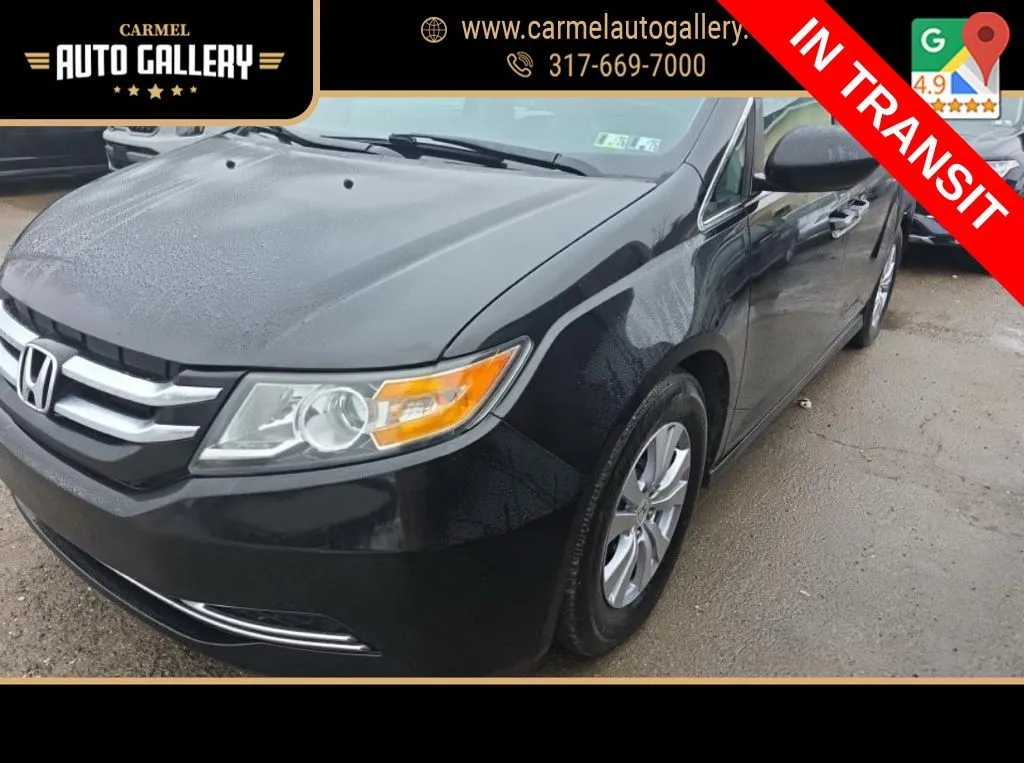 Black 2016 Honda Odyssey EX-L for sale in Carmel, IN