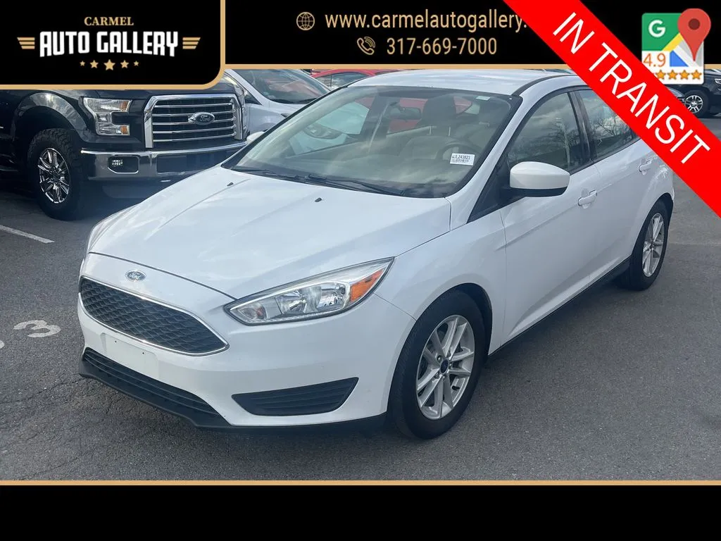 White 2018 Ford Focus SE for sale in Carmel, IN