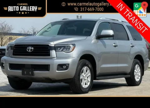 Silver 2019 Toyota Sequoia SR5 for sale in Carmel, IN
