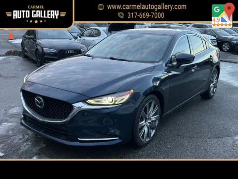 Blue 2021 Mazda Mazda6 Grand Touring Reserve for sale in Carmel, IN