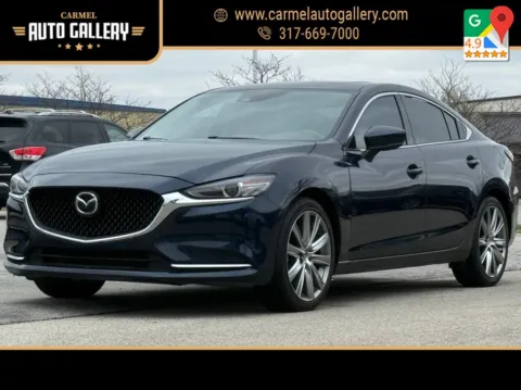 Blue 2021 Mazda Mazda6 Grand Touring Reserve for sale in Carmel, IN