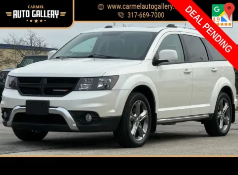 White 2016 Dodge Journey Crossroad for sale in Carmel, IN