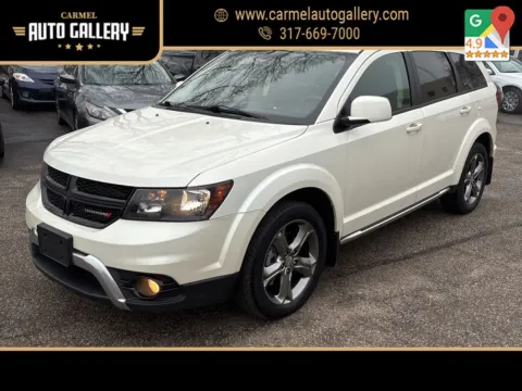 White 2016 Dodge Journey Crossroad for sale in Carmel, IN