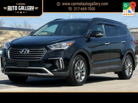 Black 2017 Hyundai Santa Fe SE for sale in Carmel, IN