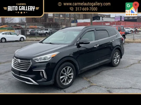 Black 2017 Hyundai Santa Fe SE for sale in Carmel, IN