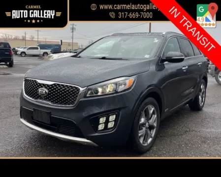 Gray 2016 Kia Sorento SX Limited for sale in Carmel, IN