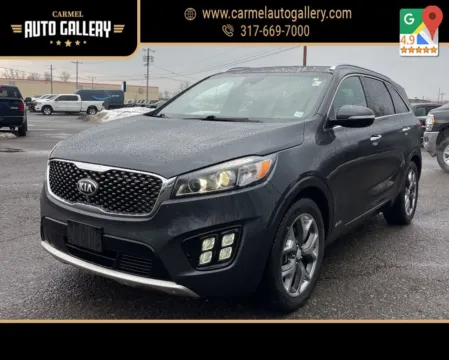 Gray 2016 Kia Sorento SX Limited for sale in Carmel, IN