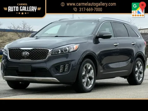 Gray 2016 Kia Sorento SX Limited for sale in Carmel, IN
