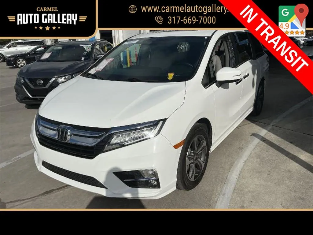 White 2020 Honda Odyssey Touring for sale in Carmel, IN