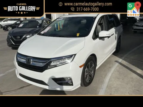 White 2020 Honda Odyssey Touring for sale in Carmel, IN