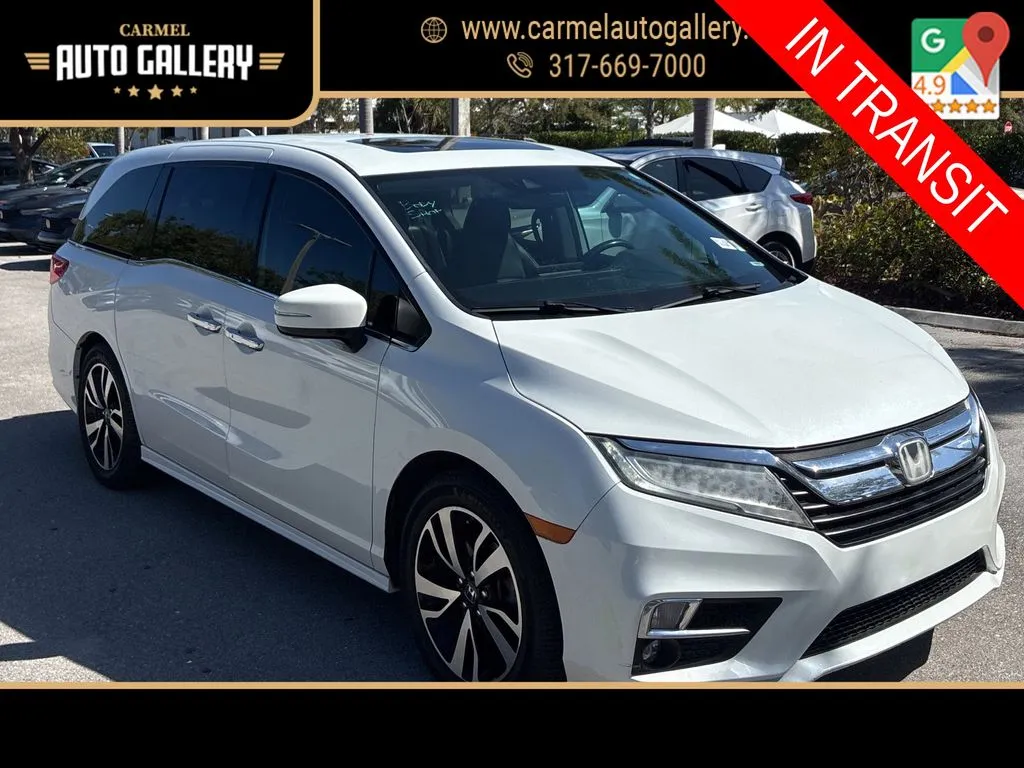 White 2020 Honda Odyssey Elite for sale in Carmel, IN