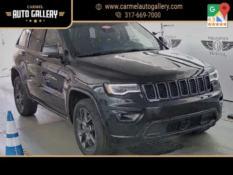 Black 2021 Jeep Grand Cherokee 80th Anniversary Edition for sale in Carmel, IN