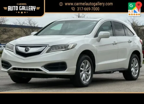 White 2017 Acura RDX Technology Package for sale in Carmel, IN