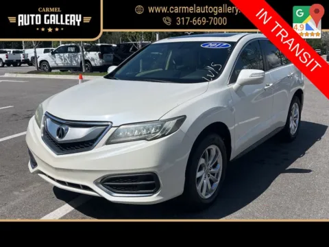 White 2017 Acura RDX Technology Package for sale in Carmel, IN