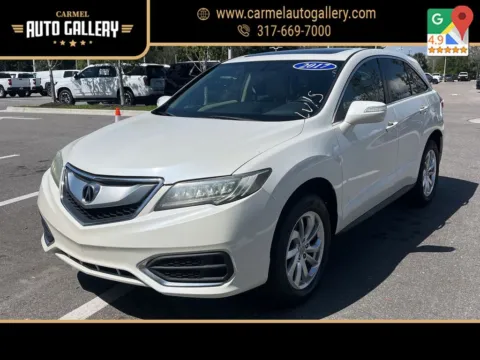 White 2017 Acura RDX Technology Package for sale in Carmel, IN