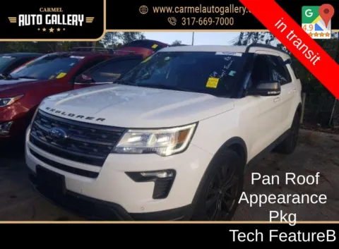 White 2018 Ford Explorer XLT for sale in Carmel, IN