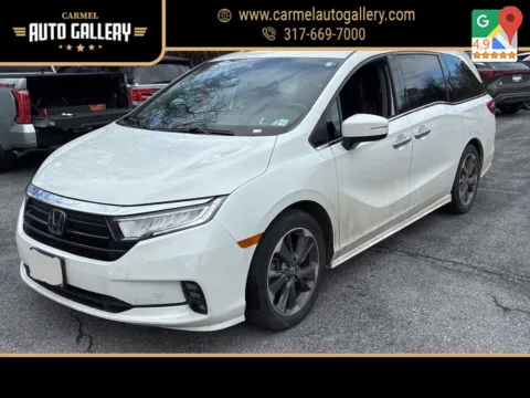 White 2022 Honda Odyssey Elite for sale in Carmel, IN