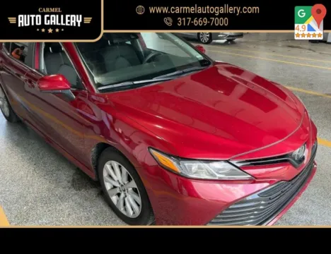 Red 2019 Toyota Camry L for sale in Carmel, IN