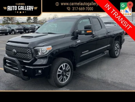 Black 2018 Toyota Tundra SR5 for sale in Carmel, IN