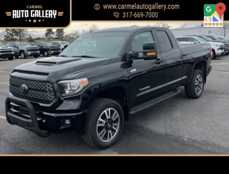 Black 2018 Toyota Tundra SR5 for sale in Carmel, IN
