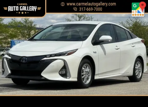 White 2018 Toyota Prius Prime Advanced for sale in Carmel, IN