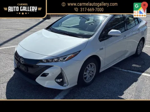 White 2018 Toyota Prius Prime Advanced for sale in Carmel, IN