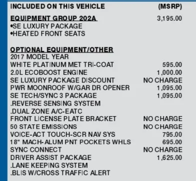 Photos of 2017 Ford Fusion SE for sale in Carmel, IN at Carmel Auto Gallery