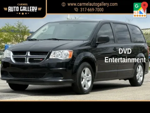 Black 2016 Dodge Grand Caravan SE for sale in Carmel, IN