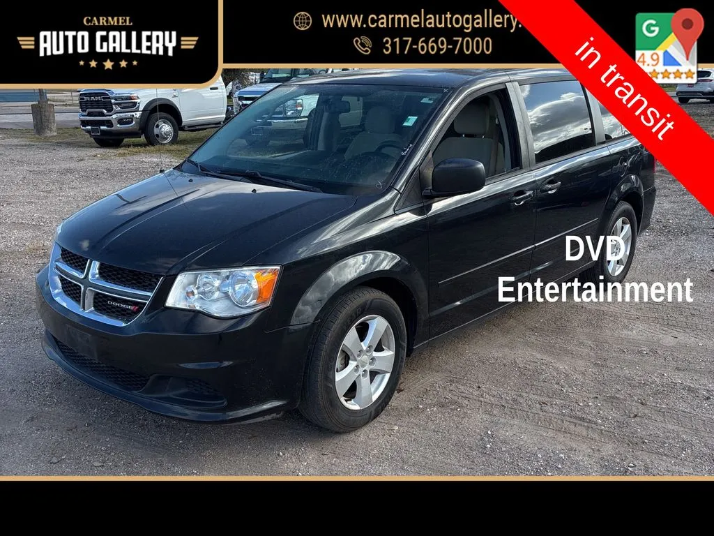 Black 2016 Dodge Grand Caravan SE for sale in Carmel, IN