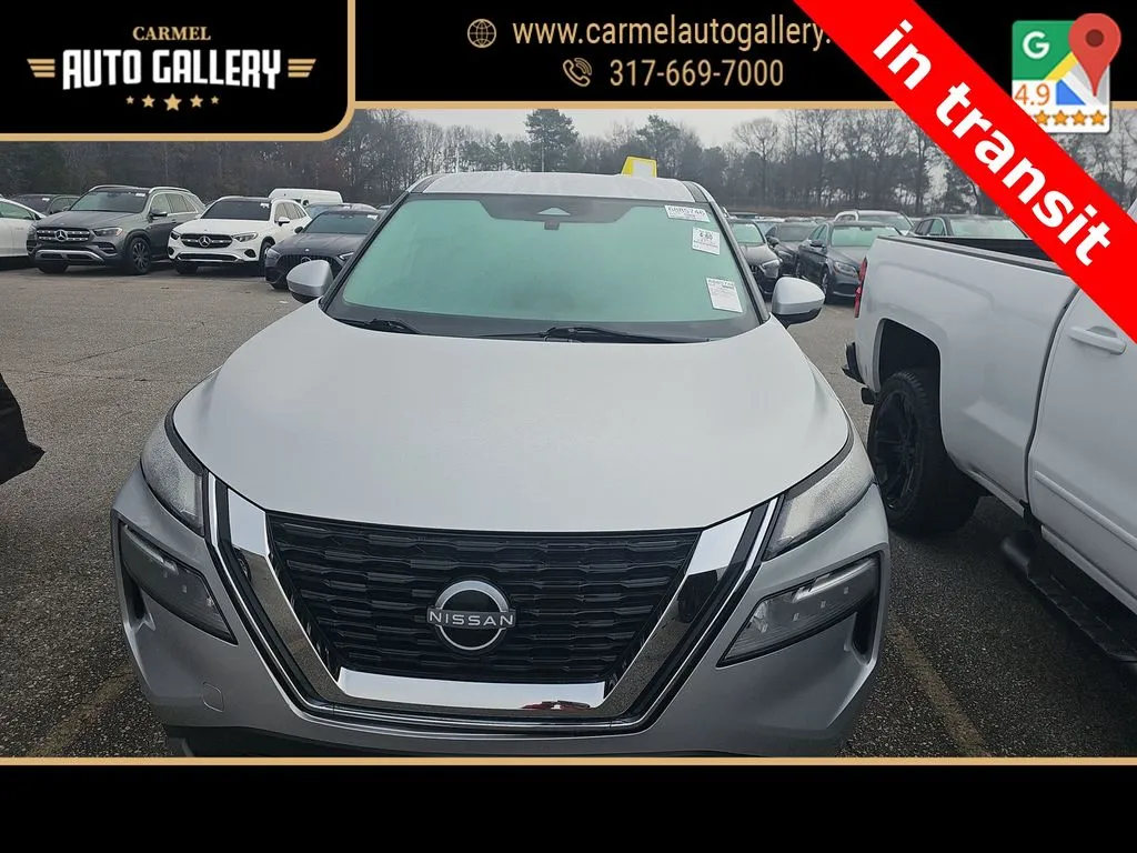 Silver 2022 Nissan Rogue SV for sale in Carmel, IN