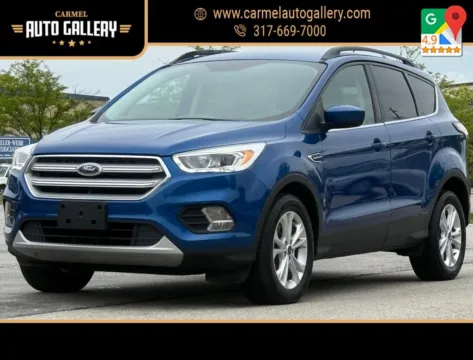 Blue 2018 Ford Escape SEL for sale in Carmel, IN