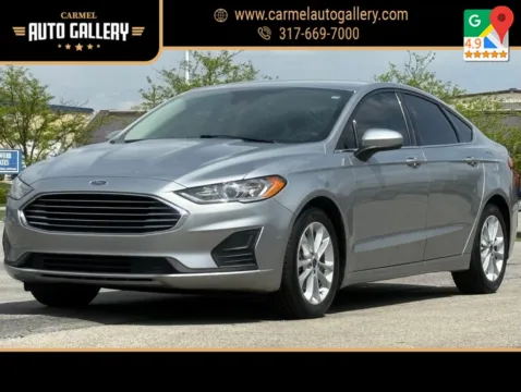 Silver 2020 Ford Fusion SE for sale in Carmel, IN