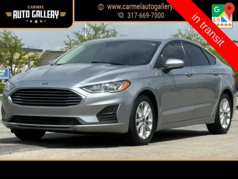 Silver 2020 Ford Fusion SE for sale in Carmel, IN