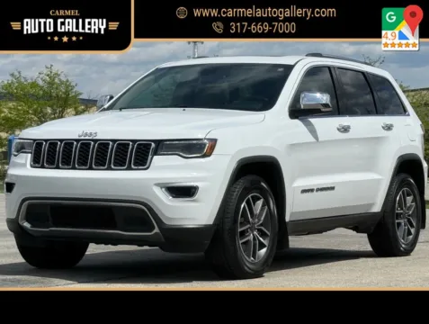 White 2021 Jeep Grand Cherokee Limited for sale in Carmel, IN