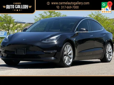 Black 2018 Tesla Model 3 Long Range for sale in Carmel, IN