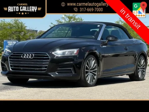 Black 2018 Audi A5 2.0T Premium Plus for sale in Carmel, IN