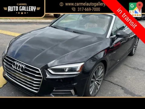 Black 2018 Audi A5 2.0T Premium Plus for sale in Carmel, IN