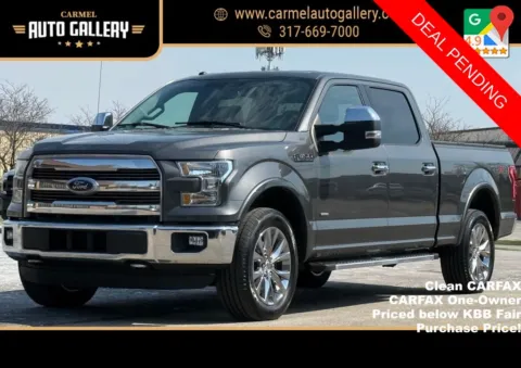 Gray 2016 Ford F-150 Lariat for sale in Carmel, IN