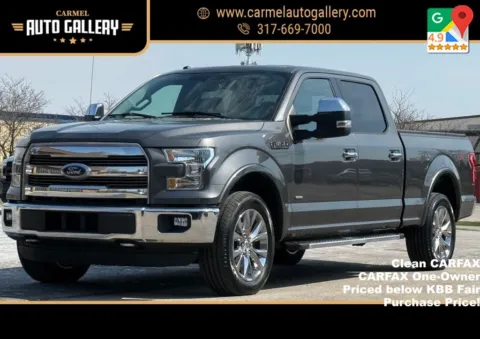 Gray 2016 Ford F-150 Lariat for sale in Carmel, IN