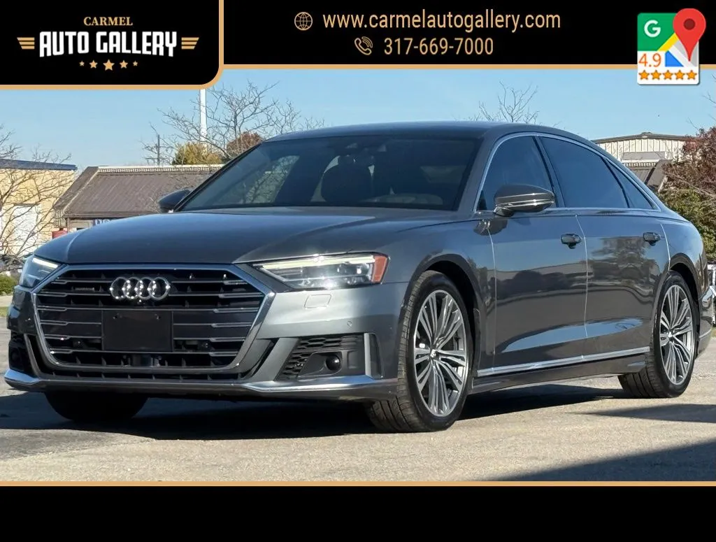 Gray 2020 Audi A8 L 60 for sale in Carmel, IN
