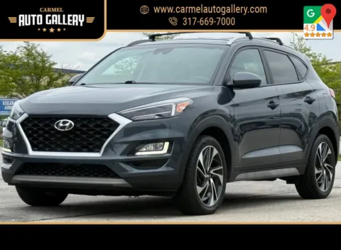 Blue 2021 Hyundai Tucson Sport for sale in Carmel, IN