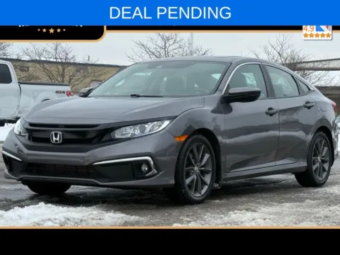 Gray 2020 Honda Civic EX-L for sale in Carmel, IN