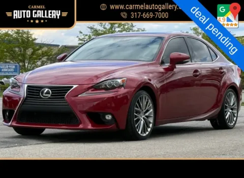 Red 2015 Lexus IS 250 for sale in Carmel, IN